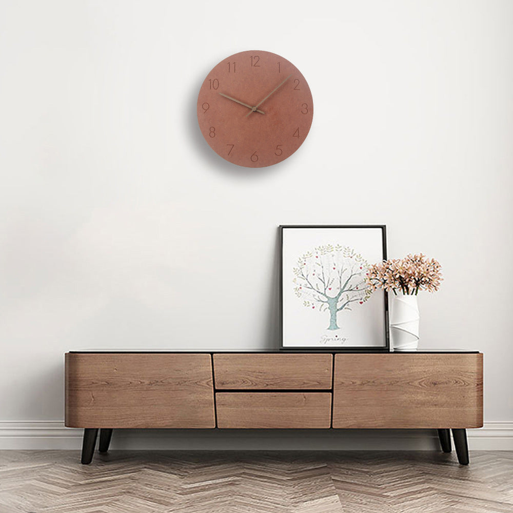 Minimalist Scandinavian Wall Decor Silent Clock 29 cm NaLani