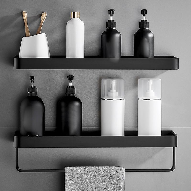 Matte Black Modern Bathroom Bath Shelf Set Anti Rust NALANI