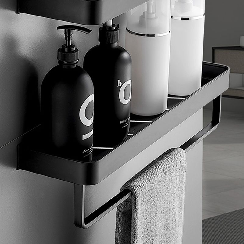 Matte Black Modern Bathroom Bath Shelf Set Anti Rust NALANI