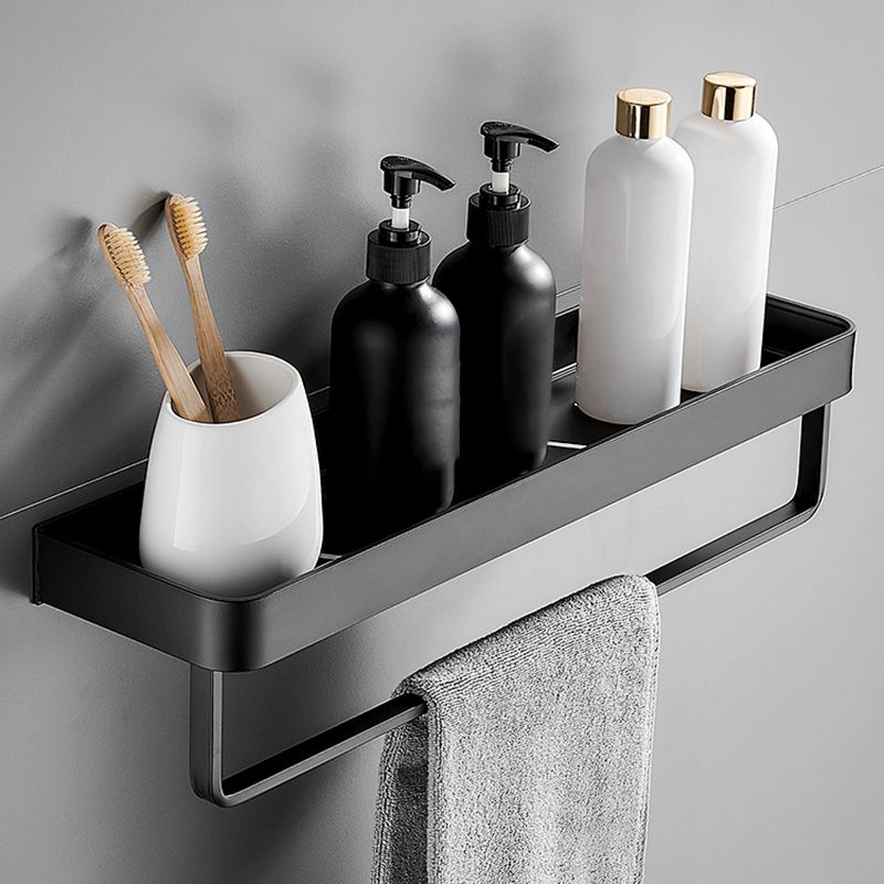 Matte Black Modern Bathroom Bath Shelf Set Anti Rust NALANI