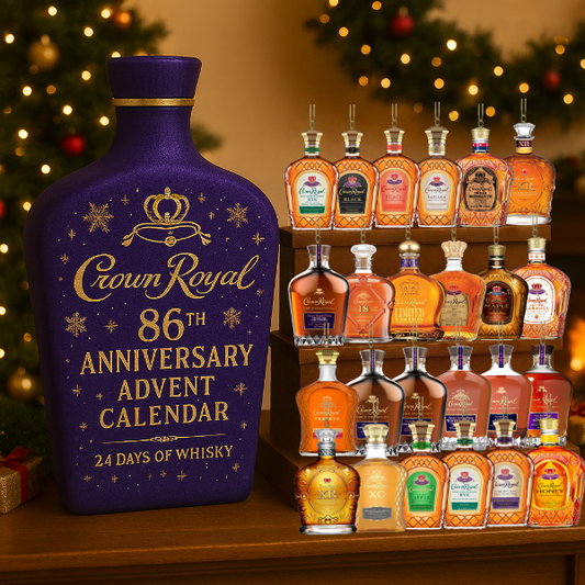 Crown Royal 86th Birthday Advent Calendar 24 Days Whisky Gift Ornament