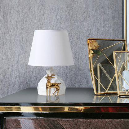 Elegant Table Lamp with Unique Antler Vase Design for Modern Decor 11" NaLani
