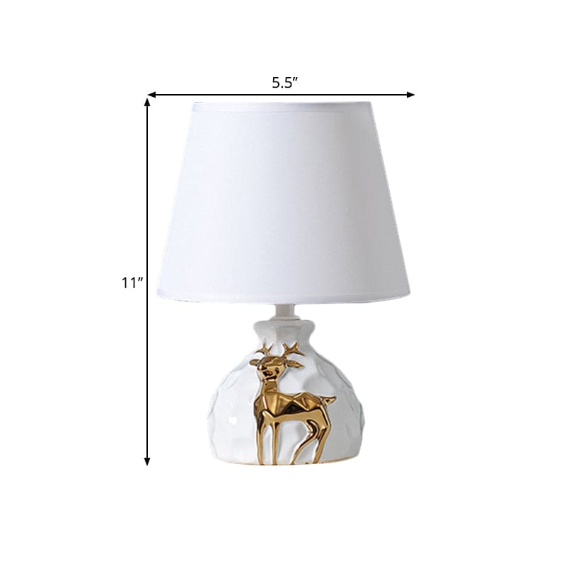 Elegant Table Lamp with Unique Antler Vase Design for Modern Decor NaLani