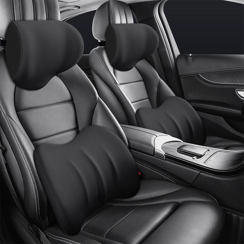 Car Headrest And Lumbar Support Cushion For Road Comfort NALANI