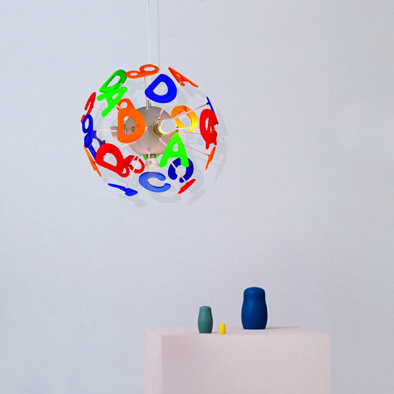 Kids Globe Ceiling Pendant Light 4 Light Nursing Room NALANI