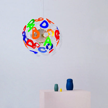 Kids Globe Ceiling Pendant Light 4 Light Nursing Room NALANI