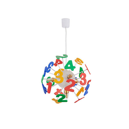 Kids Globe Ceiling Pendant Light 4 Light Nursing Room NALANI