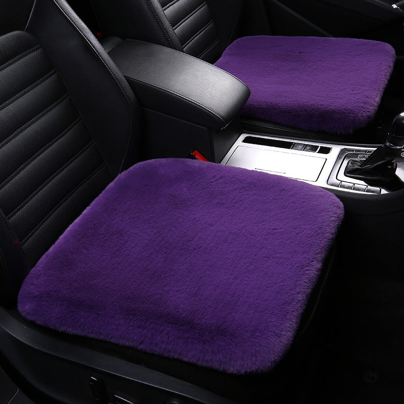 Premium Sheepskin Plush Car Seat Cushion For Comfort-Elektronica/Gadgets-NaLani