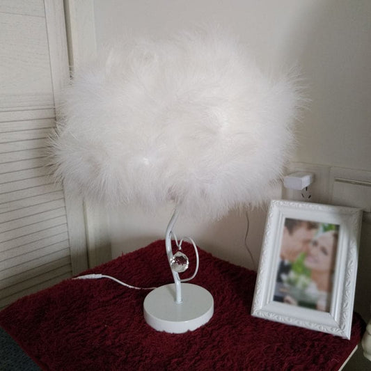 Scandinavian Feather Cloud Table Lamp for Romantic Ambiance NALANI