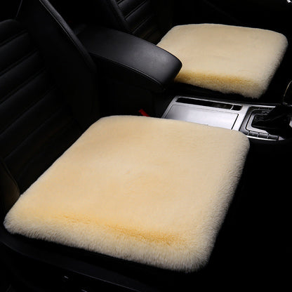 Premium Sheepskin Plush Car Seat Cushion For Comfort-Elektronica/Gadgets-NaLani
