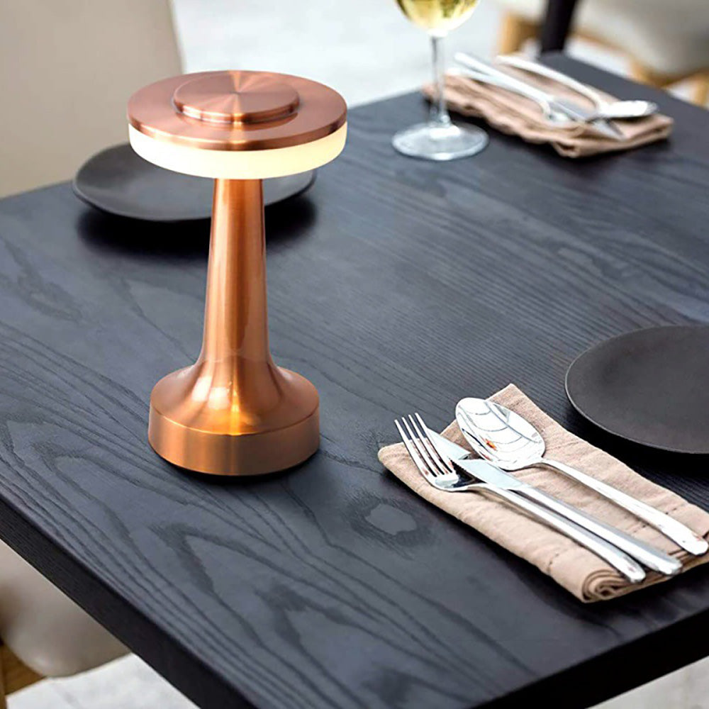 Eclipto | Retro Bar Table Lamp - Stylish Touch Dimmable LED Design NALANI