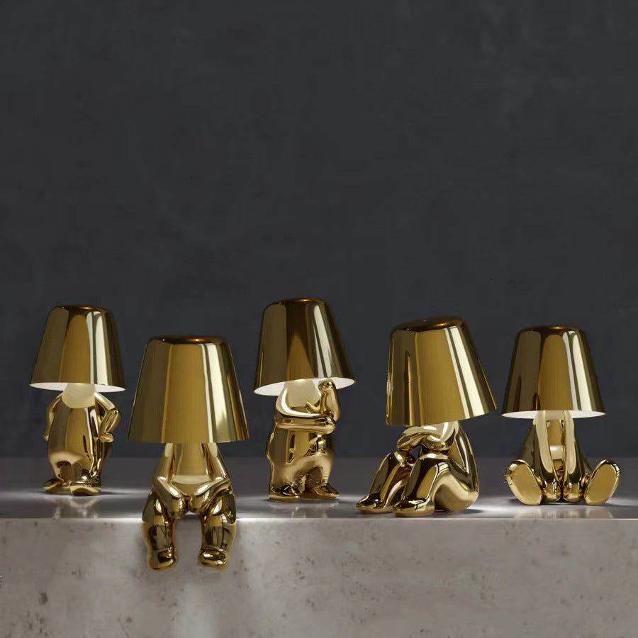 Unique Thinker Lamp Decor for Stylish Home Accent or Gift NaLani