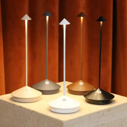 Wireless LED Table Lamp for Modern Home Decor and Brightness NaLani