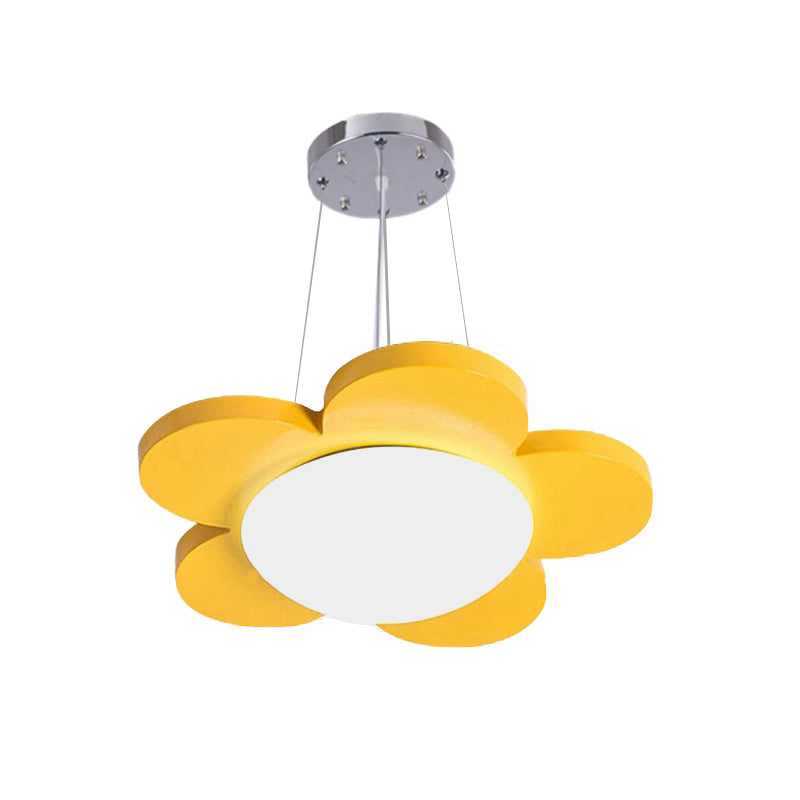 Flower Shaped Acrylic LED Suspension Light For Kids Room NALANI