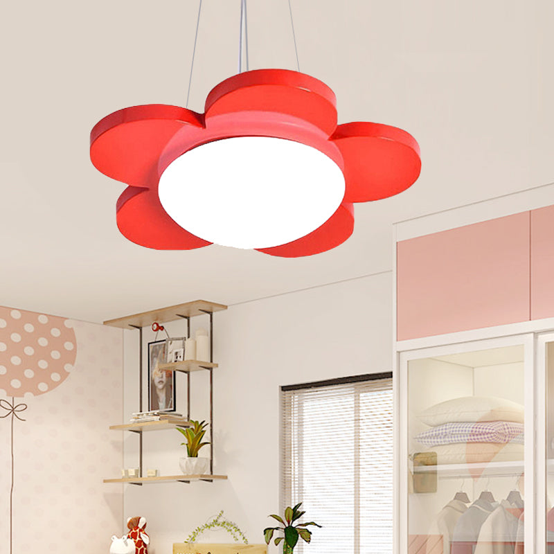 Flower Shaped Acrylic LED Suspension Light For Kids Room NALANI