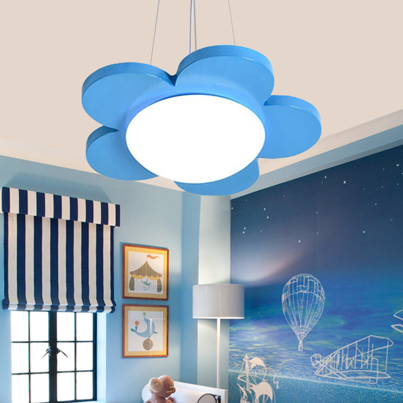 Flower Shaped Acrylic LED Suspension Light For Kids Room NALANI