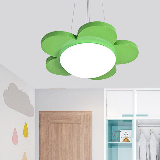 Flower Shaped Acrylic LED Suspension Light For Kids Room NALANI