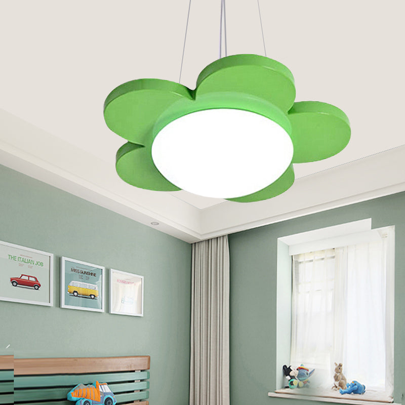 Flower Shaped Acrylic LED Suspension Light For Kids Room NALANI