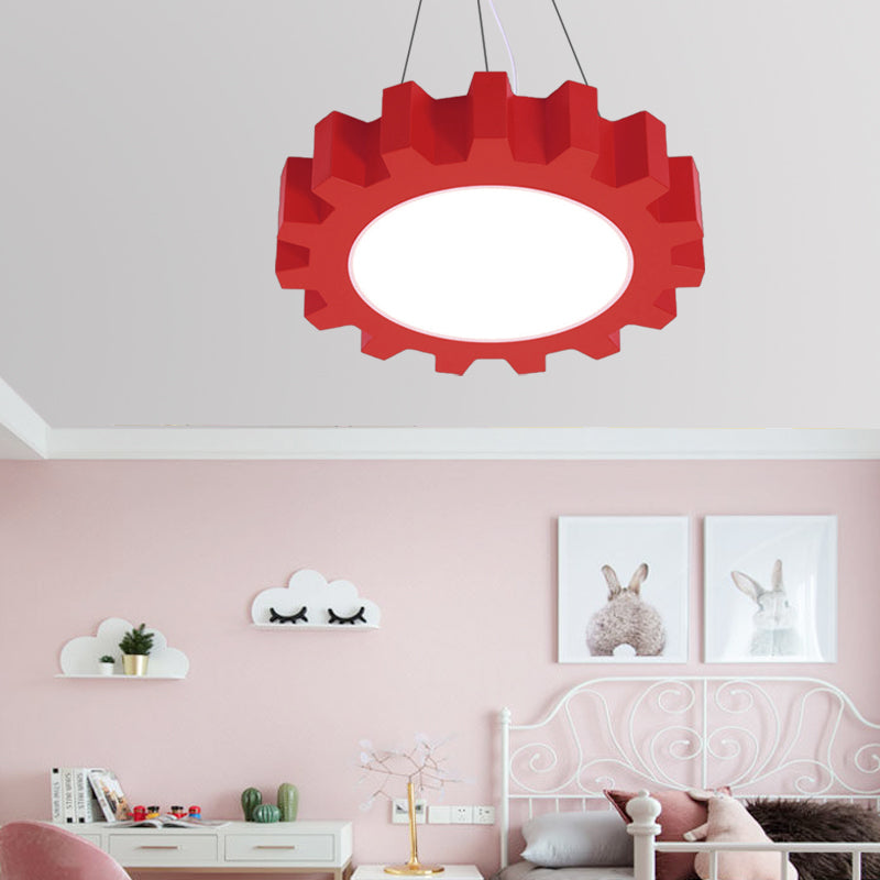 Acrylic Candy Colored LED Pendant Light For Kids Classroom NALANI