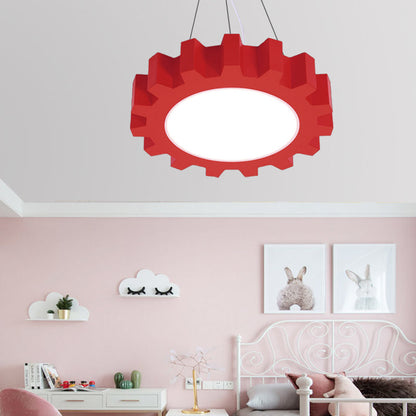 Acrylic Candy Colored LED Pendant Light For Kids Classroom NALANI