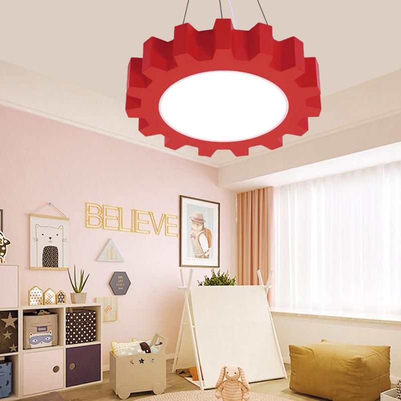 Acrylic Candy Colored LED Pendant Light For Kids Classroom NALANI