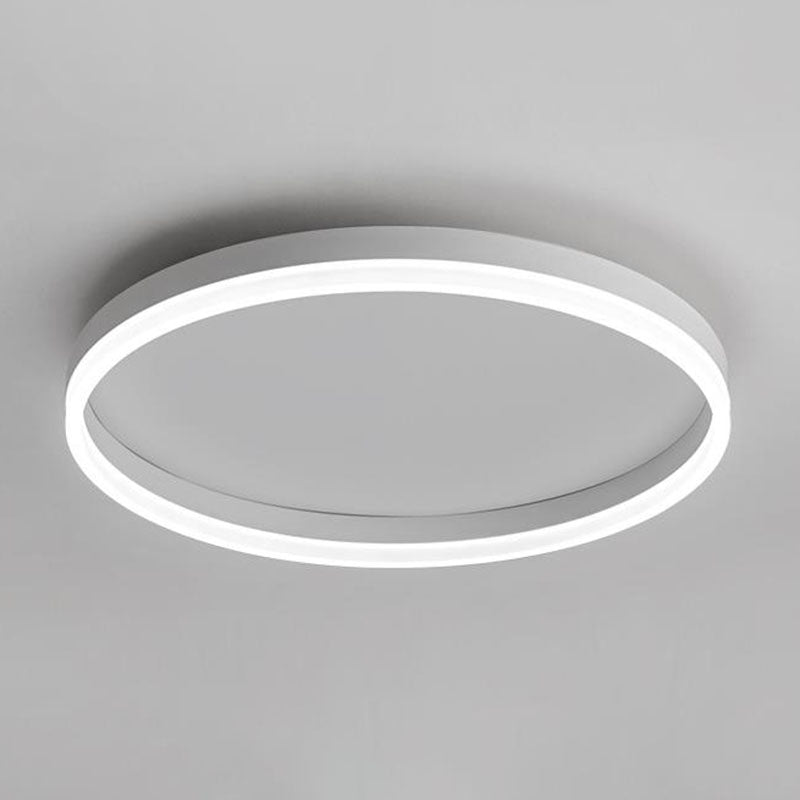 Circular Acrylic LED Flush Mount Ceiling Light Bedroom NALANI