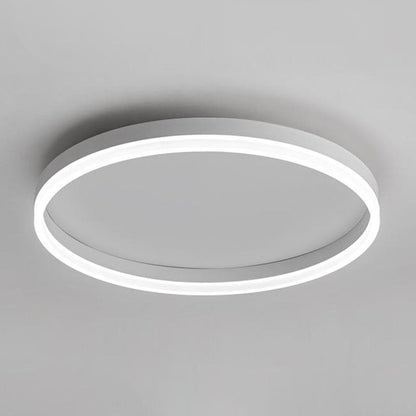 Circular Acrylic LED Flush Mount Ceiling Light Bedroom NALANI