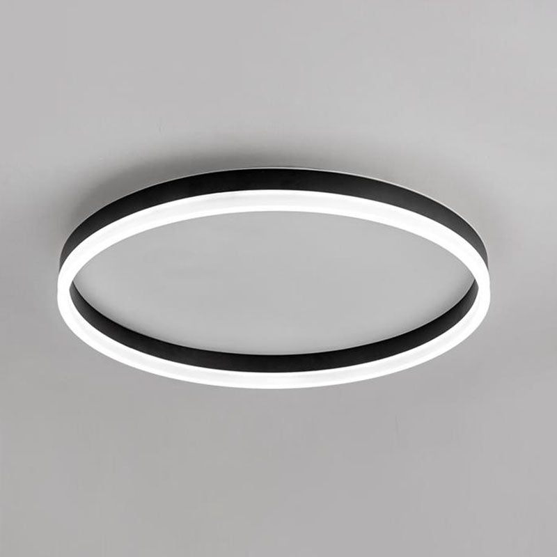 Circular Acrylic LED Flush Mount Ceiling Light Bedroom NALANI