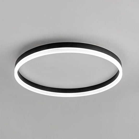 Circular Acrylic LED Flush Mount Ceiling Light Bedroom NALANI