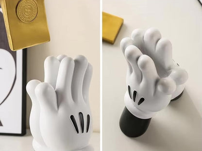 Cartoon Hand Gesture Decorative Art Piece for Unique Home Decor NaLani