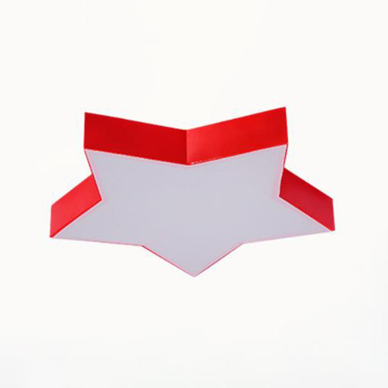 LED Flush Mount Light For Kids Room Acrylic Ceiling Fixture NALANI