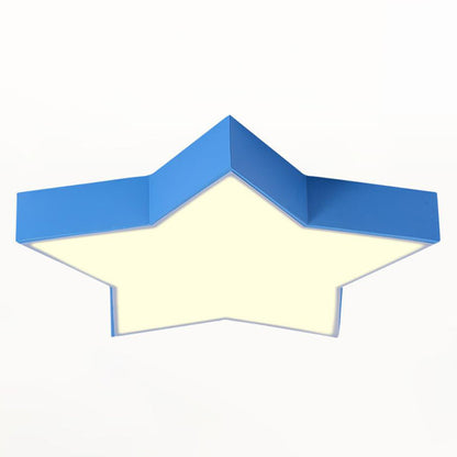LED Flush Mount Light For Kids Room Acrylic Ceiling Fixture NALANI