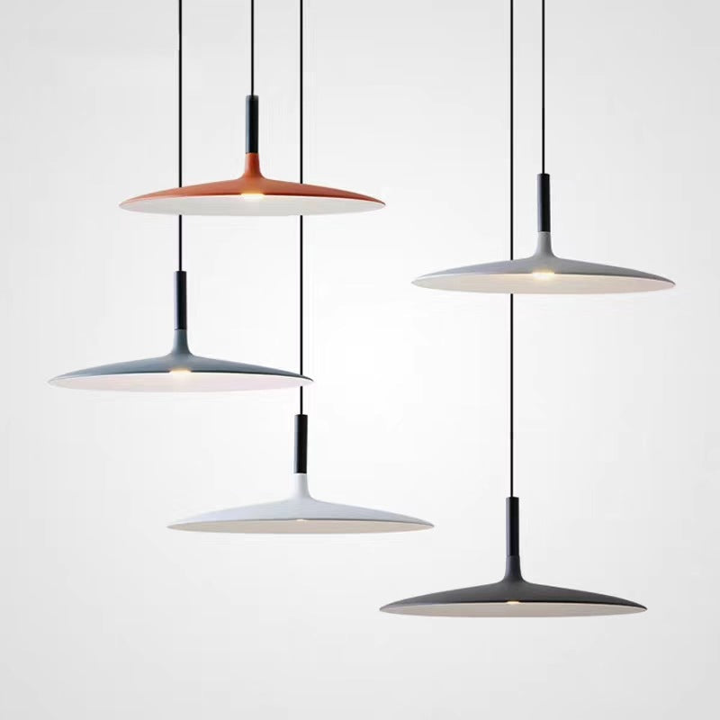 Flying Saucer LED Pendant Light Modern Minimalist Metal NALANI