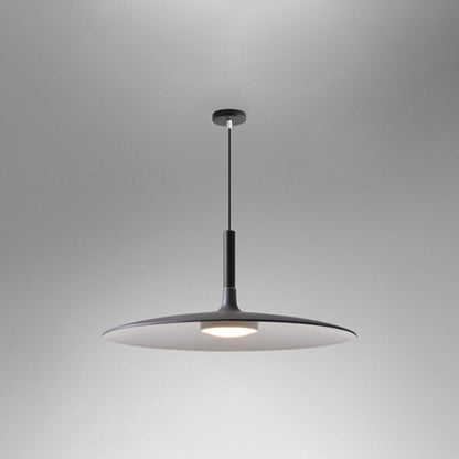 Flying Saucer LED Pendant Light Modern Minimalist Metal Coffee 10" NALANI