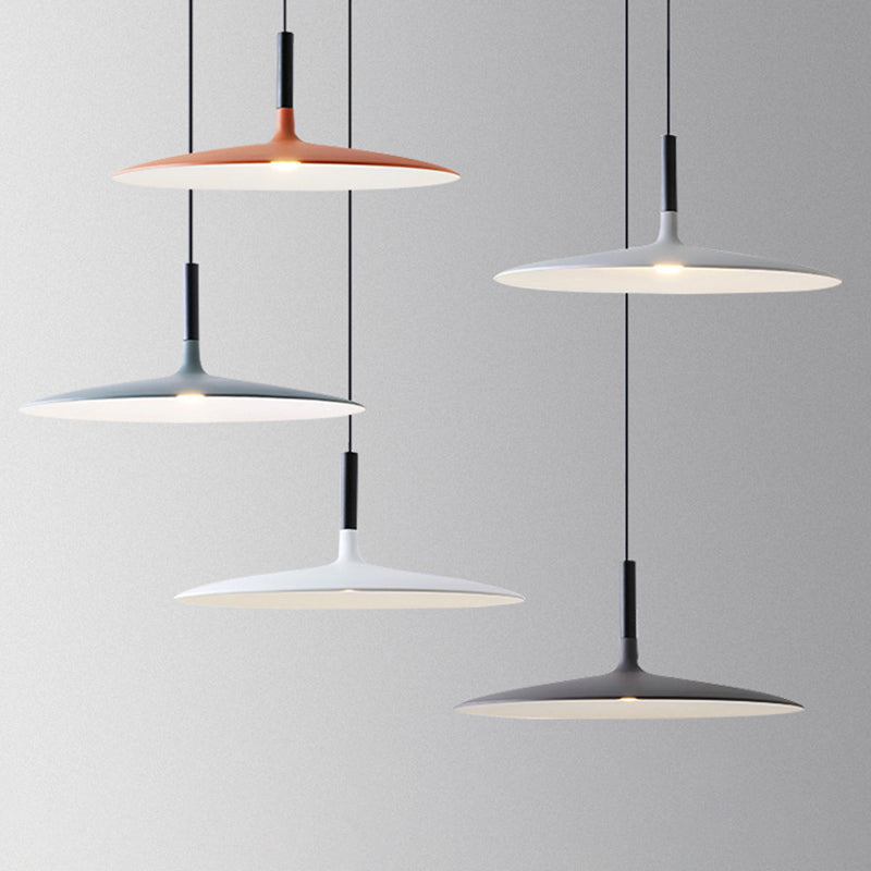 Flying Saucer LED Pendant Light Modern Minimalist Metal NALANI
