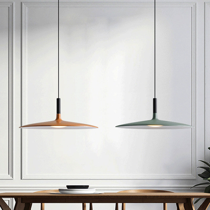 Flying Saucer LED Pendant Light Modern Minimalist Metal NALANI