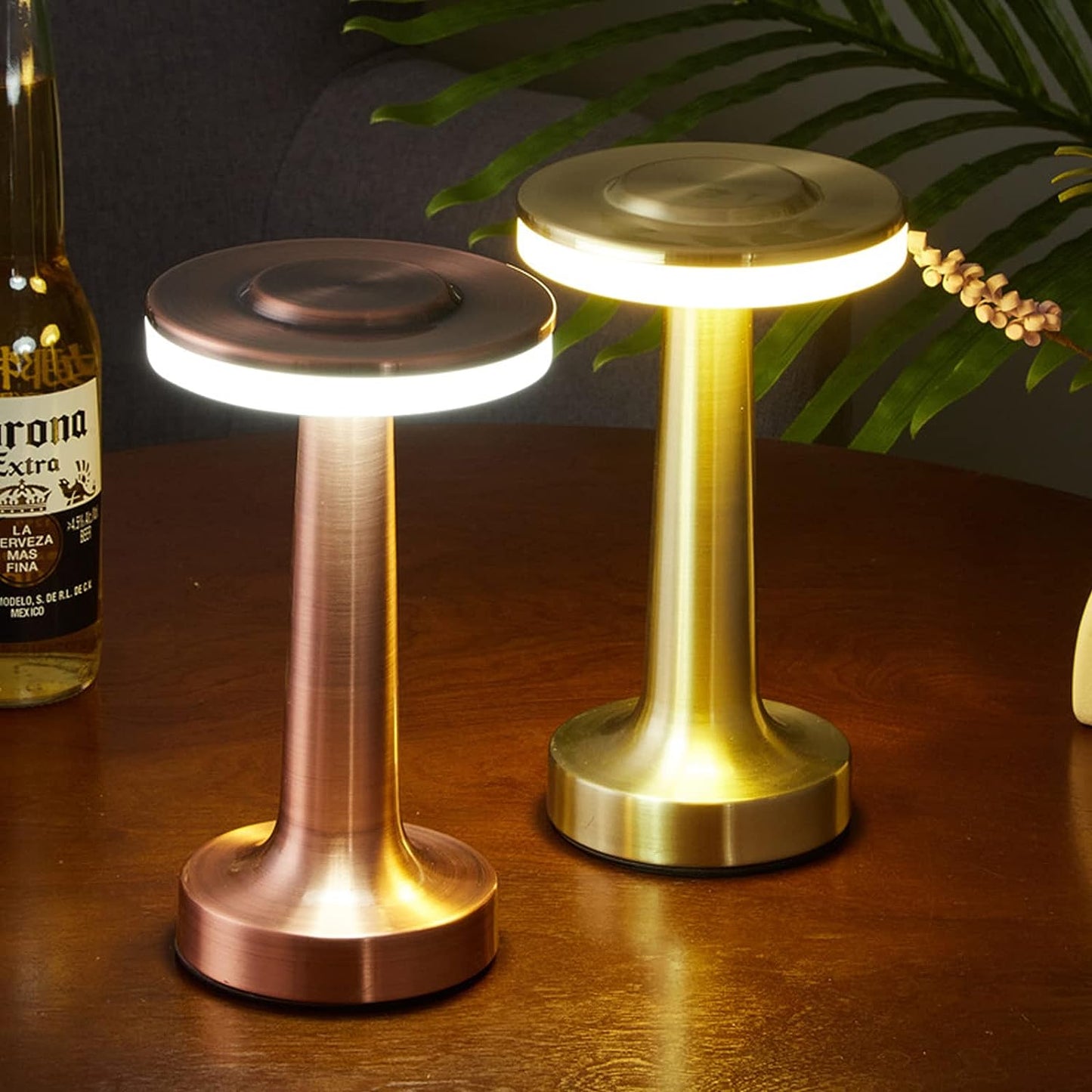 Eclipto | Retro Bar Table Lamp - Stylish Touch Dimmable LED Design NALANI