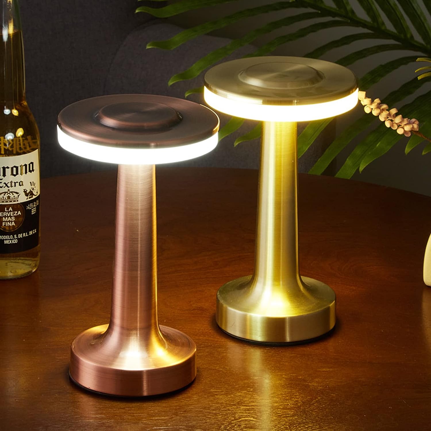 Eclipto | Retro Bar Table Lamp - Stylish Touch Dimmable LED Design NALANI