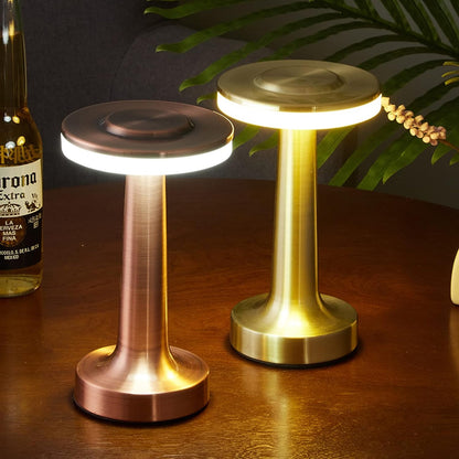 Eclipto | Retro Bar Table Lamp - Stylish Touch Dimmable LED Design NALANI