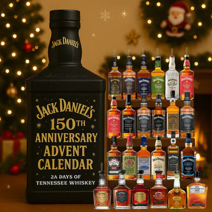 Jack Daniel's 150th Birthday Advent Calendar 24 Whiskey Mini Bottles