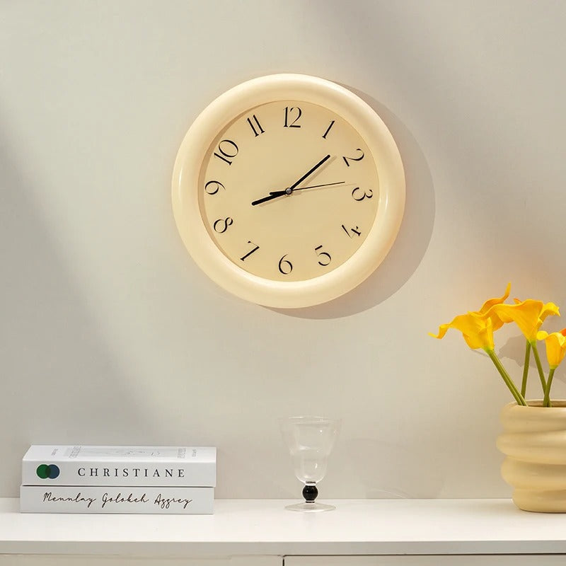 Silent Sweep Decor Wall Clock Eco Friendly Home Design NALANI