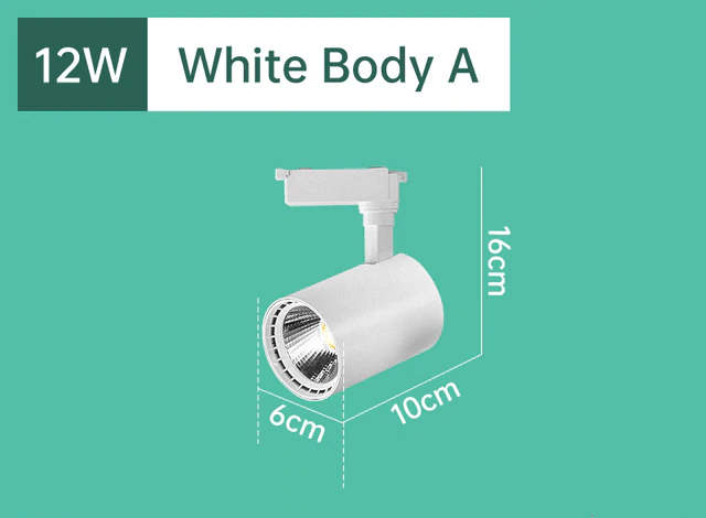 Arvesso | Surface Mounted Customizable LED Spotlights for Any Space Small A Type White NALANI