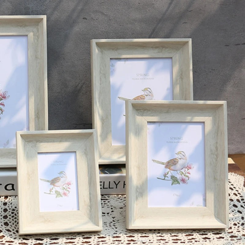 Modern Photo Frame Collection for Stylish Home Décor White Wood Grain NaLani