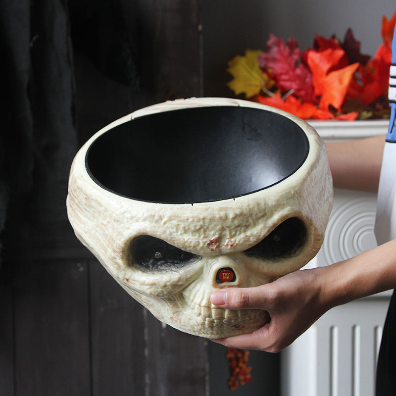 Electric Halloween Ghost Hand Candy Bowl for Spooky Treats NALANI