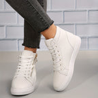 Women’s High-Top Sneakers | Casual Style For Everyday Wear Urban Daily Sneakers For Comfort And Style