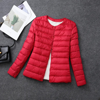 Lightweight Padded Down Jacket For Warm Breathable Comfort