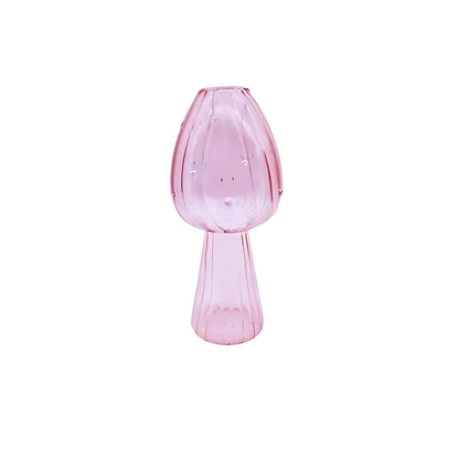 Mushroom Glass Vase Set For Single Flower Arrangements NALANI