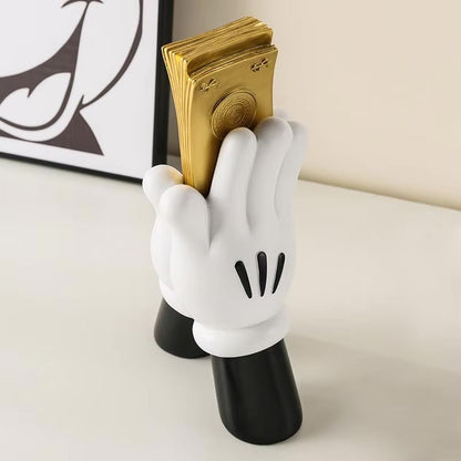 Cartoon Hand Gesture Decorative Art Piece for Unique Home Decor NaLani