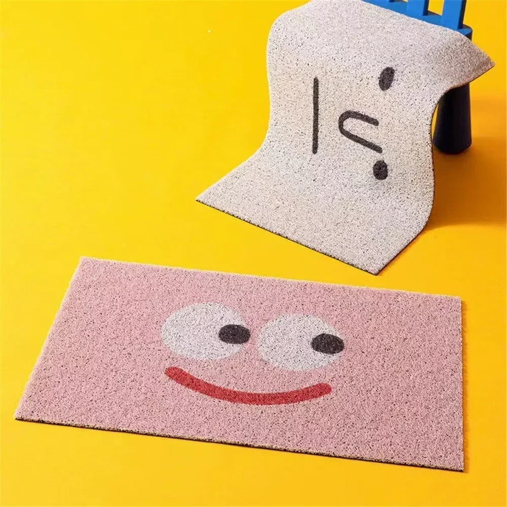 Mood Emoji Doormat Collection for Fun Home Decor NaLani