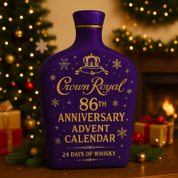 Crown Royal 86th Birthday Advent Calendar 24 Days Whisky Gift Ornament